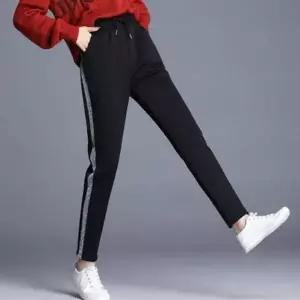 [하프클럽/]융털바지 왕기모 일자핏 일선바지 한줄바지 겨울바지