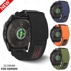 Garmin호환 Fenix 8 51mm E 47mm 7 7X Pro 6 6X 5X/Epix/Tactix/tinct 3/965 전술 시계용 QuickFit 22mm 나