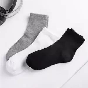 남성양말 면양말 장목 무지 사계절 긴 양말