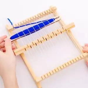 (색상 직조틀)양말목 공예 티코스터 만들기 위빙틀 직조틀 직조기