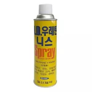 뿌리는 바니쉬 나무 목재 가구 장롱 책상 마루 광택 우레탄 니스 스프레이 420ml