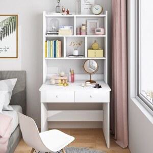 트윈데스크 서재책상 감성서재 와이드 2인용 중학생용 데스크톱 부부 책상 버드나무 더블책상