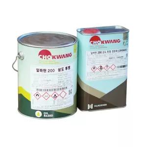 가구용 목재용 목공용 우레탄 상도 조광페인트 일바탄 200 상도 3.9KG 투명 유광