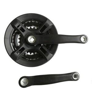 [미국배송] 42T 스프로킷이 장착된 26인치 산악 자전거 크랭크셋 롬버스 홀 디자인 경량 부품 디스크 호환 가능