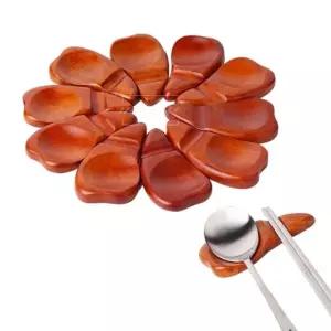 옻칠 옻칠식탁받침 삼각밥상소품 식탁 원목 삼각수저받침 (WFKC3F4)