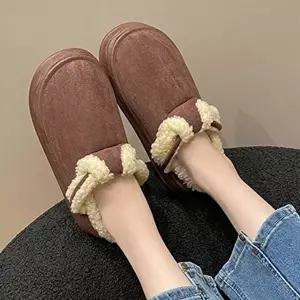 [엄지척]여성 따뜻한 윈터 슬리퍼 겨울 따뜻 편한 예쁜 캐주얼