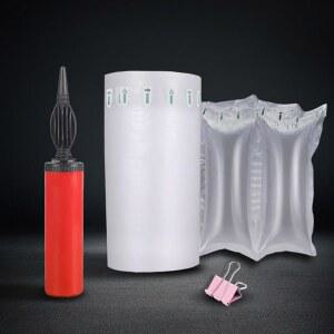 배송용 에어 베개, 펌프 포함 500개의 풍선 배송 용품, 박스 지갑 충전재용 에어백 포장, 4.72인치 x 7.87인치