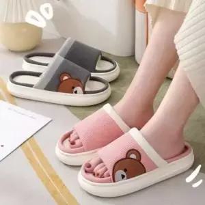 여름 인기 프리미엄 커플 곰돌이 감성 슬리퍼 룸 푹신