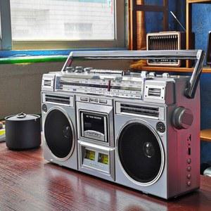 2채널 카세트 플레이어 테이프 아날로그 카셋트 항목 패키지1 레드 스피커 9110