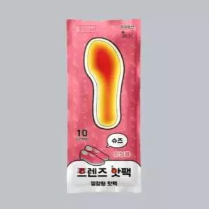 핫팩 프렌즈 깔창 여 90g 봉 10EA