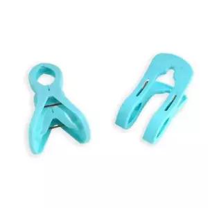 강력빨래집게 대형 이불빨래집게 블루 WFIMLL8