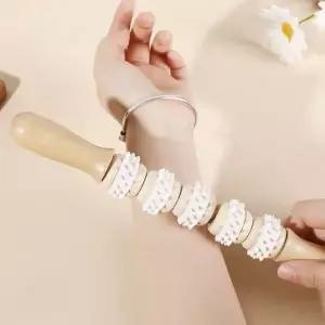 고품질 5구 롤러 마사지기 스틱 림프 바디 종아리 괄사 림프마사지 (WFKDYZE)