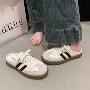 스니커즈 샌들 운동화 여성 데일리 뒷꿈치없는 투라인 (WFKEMQ4)