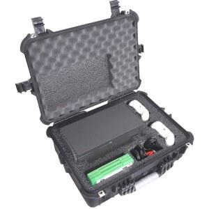 [포르르] 케이스 클럽 휴대용 케이스, Xbox 시리즈 X 또는 S에 적합 - 하드 쉘, 방수, S 콘솔에 적합하여 컨트롤러, 게임 및 액세서리를 정리할 수 있습니다. 헤비 듀티, 배송 가능