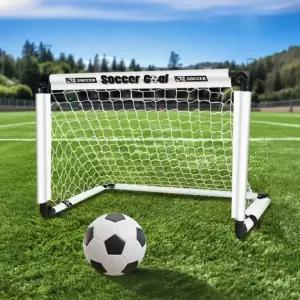 간편 접이식 축구골대 미니 풋살 연습 공놀이 풀세트 120사이즈