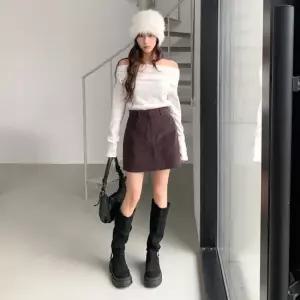 [다잇템] 여성 FW 코듀로이 미니스커트 포근한 바지