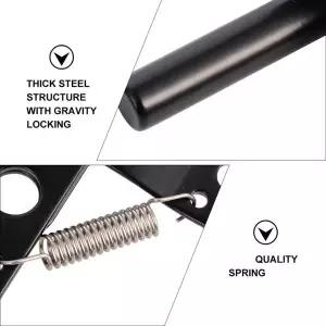 PHILE-퀵 핀 도어 볼트 자동 래치 게이트 잠금 장치 포스트 마운트 자동 잠금 볼트 액세서리 포함