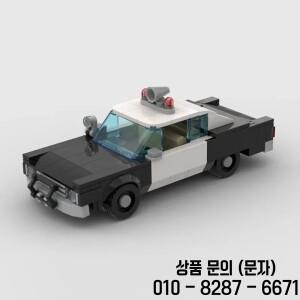 속도 하이퍼카 모델 MOC 빌딩  벨베데레 경찰차 모듈식 휴일 조립 14세 이상 장난감 세트 기술 선물