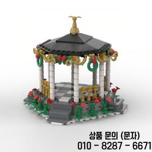 스트리트 뷰 모델 MOC 빌딩  겨울 마을 전망대 모듈식 기술 선물 휴일 14세 이상 장난감 조립 세트