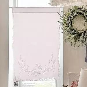 갤러리아 마메종 그레나딘 자수 창바란스 커튼-핑크 (CBMV17-PK)