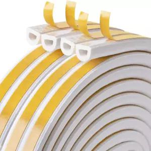 클라우드바이더 도어 풍화 제거 자체 접착 보호 기능이 있는 윈도우용 방음 씰 스트립흰색 33피트