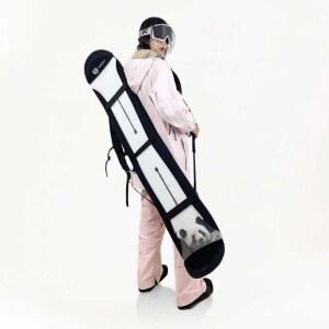 스노우보드커버가방 스노보드 엣지백 커버 보호케이스 숄더 스노 보관 대형 600D 보드