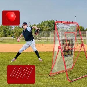 야구 네트 피칭 스퀘어 파우치 리바운더 안전망 휴대용 야구망 트레이닝 캐치볼