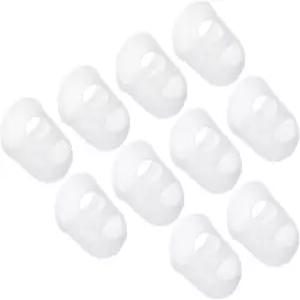 패티킬 0.91인치 고무 핑거 팁 30팩 실리콘 엄지 손가락 보호대 커버 기타 연주 사무실 카운팅 재봉용 패드