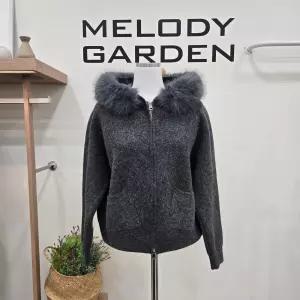 [멜로디가든]퍼 탈부착 후드가디건 M25WBC114_SH