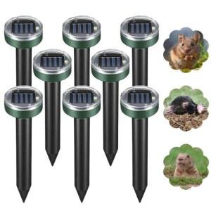 초음파 태양 발전 동물 센서 리펠러 플러그인 두더지퇴치기 동물 버드에 마당 소형