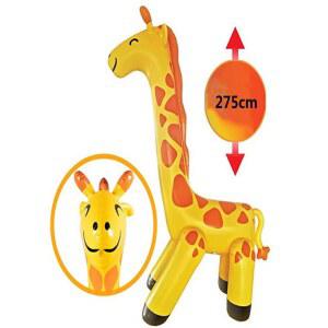 야외 물놀이 에어바운스 기린 전동 물 1개 베란다 파이프X) 동물 전기 에어풀 워터파크