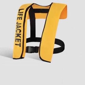 구명 조끼 자동 화이트 워터파크 벨트형구명조끼 시안 비상용 성인 커플 안전 그린 재킷