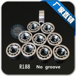 호환 UR188 U 그루브 요요 볼 베어링  자이로 6.35x12.7x4.76mm  100 개
