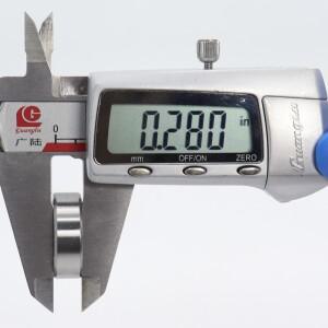 호환 R6RS 베어링  미니어처 볼 9.525x22.225x7.144mm (10 개) 인치