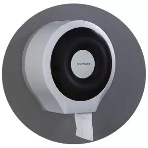 대용량 점보롤 화장지를 사용하는 무타공 휴지 걸이걸이 디스펜서 롤디 업소용케이스 두루마리 스텐 벽케이