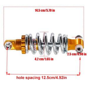 호환 125mm  리어 쇼크 업소버 전기 스쿠터자전거용 스프링