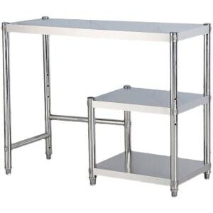 주방 가스렌지 선반 스텐 다이 정리 보드 스테인리스 싱크대 정리선반 반찬 식당 양념통