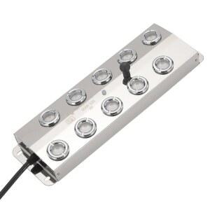 초음파 연무기 연못 수조관 공급 기계 연못연무기(6개 ) 포그머신 3구 분무판