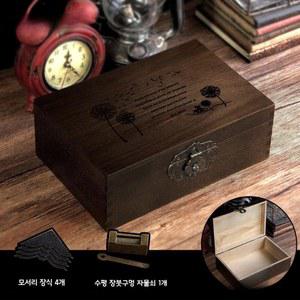 유품 보관함 원목 함 빈티지 반려동물 영정사진보관함 장례 유품정리함 다용도 장례품