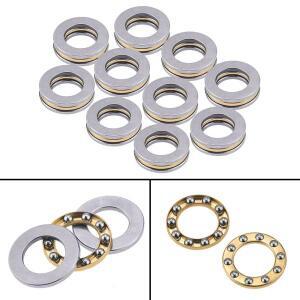 10 개/몫 F2-6M 미니 3-in-1 평면 축 볼 베어링 스러스트