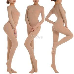 전신 타이즈 여자 쫄쫄이 슬림 점프수트 소품 공연복 에어로빅 조명 스타킹 올인원