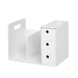 (리템LnC)콤보책꽂이 WH 271668사무실 화일 파일 데스크오거나이저 책상오거나이저 북앤드 앤드