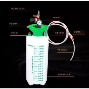 기어오일주입기 윤활유 투명 밋션 제품 에어 자동차 기어 충전 주유기