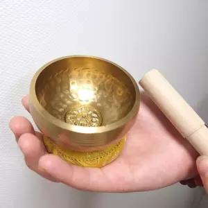 8cm 싱잉볼 올인원세트 학교 불교 유치원 요가원장식품 인테리어 종교선물 소품 촬영 싱잉봉 씽잉볼 명상볼