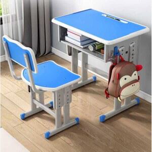 학원 책걸상 세트 그레이 좌석 초등학생 1인용 초등학교책상 C형 참조 입학 초등학교