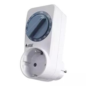 12시간 기계식 전기 절전 타이머 콘센트 스위치 타임절약 자동불끄기 타임어