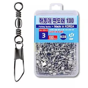 해동조구사 핀도래 벌크 100개입 덕용 바다 민물 낚시 루어 채비 소품 스냅 연결미끼 맨도래 봉돌 쭈꾸미