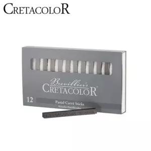 사각 흑연스틱- 6B 미술연필 (12개입) 흑연 길이 72mm 405 06