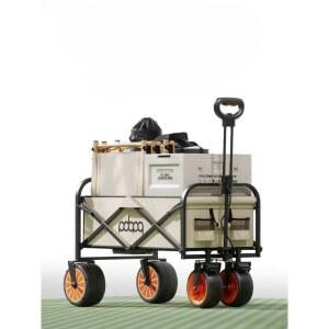 사륜 전동웨건 모듈 캠핑 3km 운반카 에그롤 카트 3KM 구루마 배터리 접이식