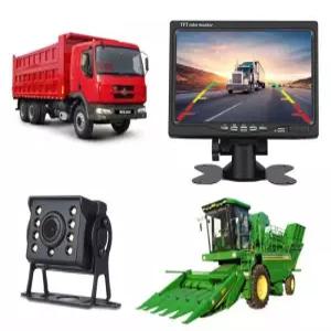 후방카메라 모니터 1톤탑차 화물차 야간 카라반 트레일러 굴삭기